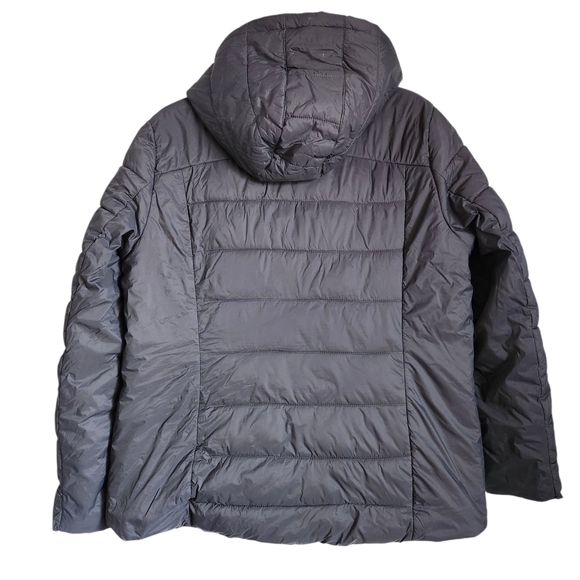 Spyder Dark Gray Puffer Jacket In A Size Large - Picture 4 of 5